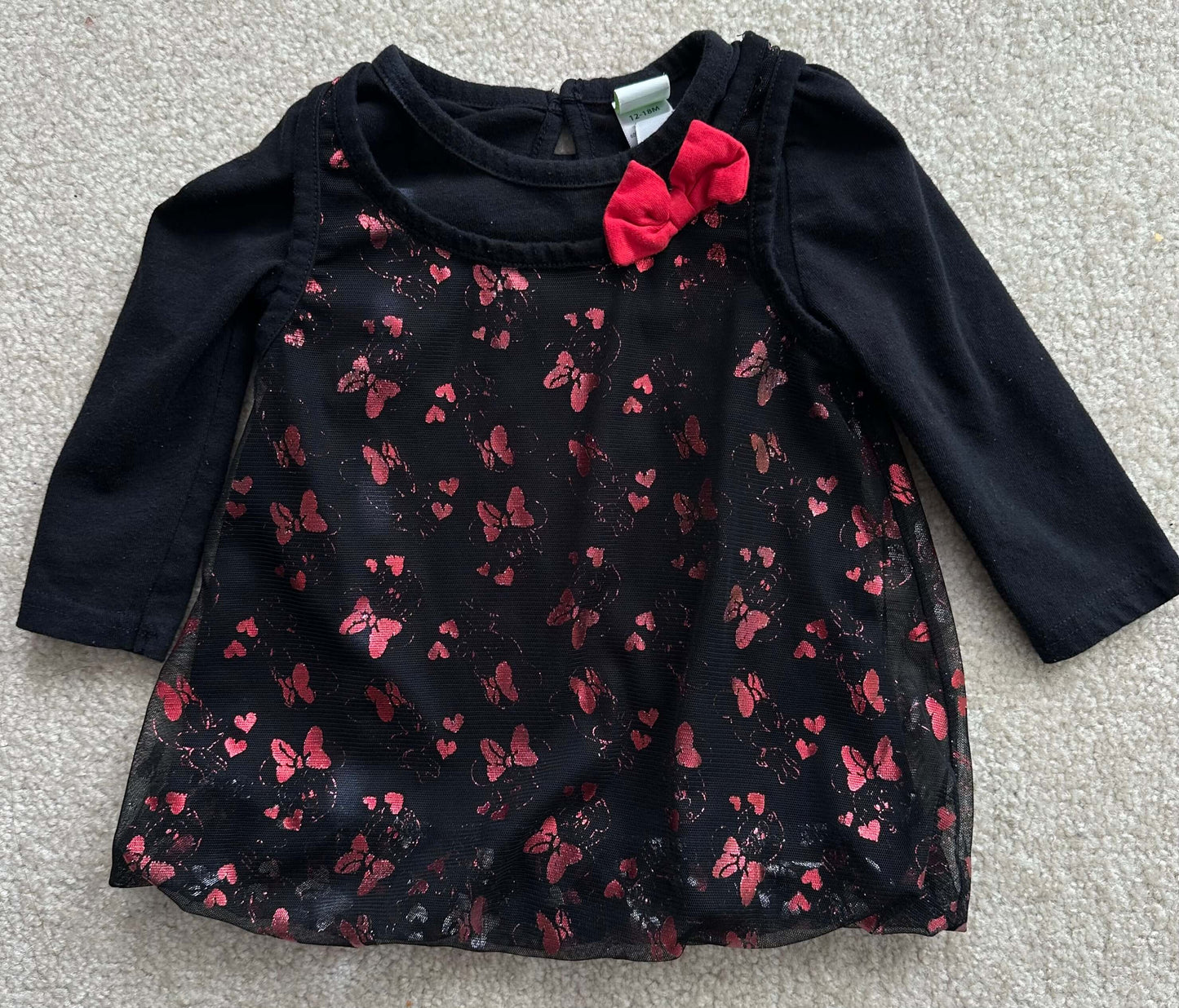 Disney Baby Minnie Mouse outfit, Kids 18 Month (12-18M)