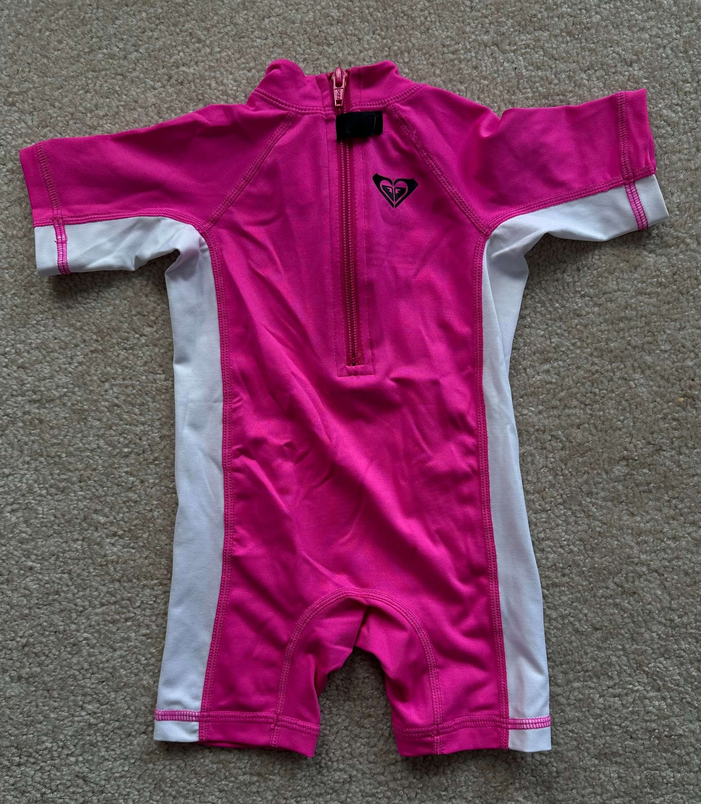 Roxy pink bathing suit, Kids 12 Month (9-12M)