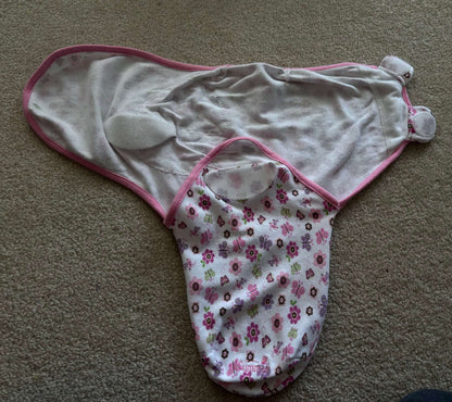 Summer infant pink swaddle bundle , 0-3 Months (Newborn)