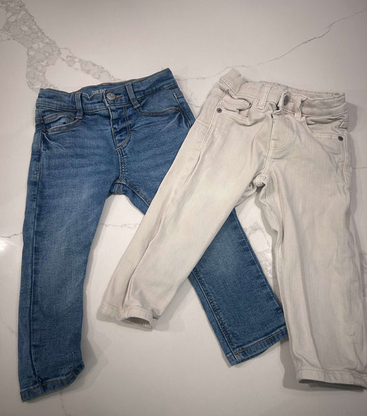 2 pairs Zara pants , Kids 24 Month (18-24M)