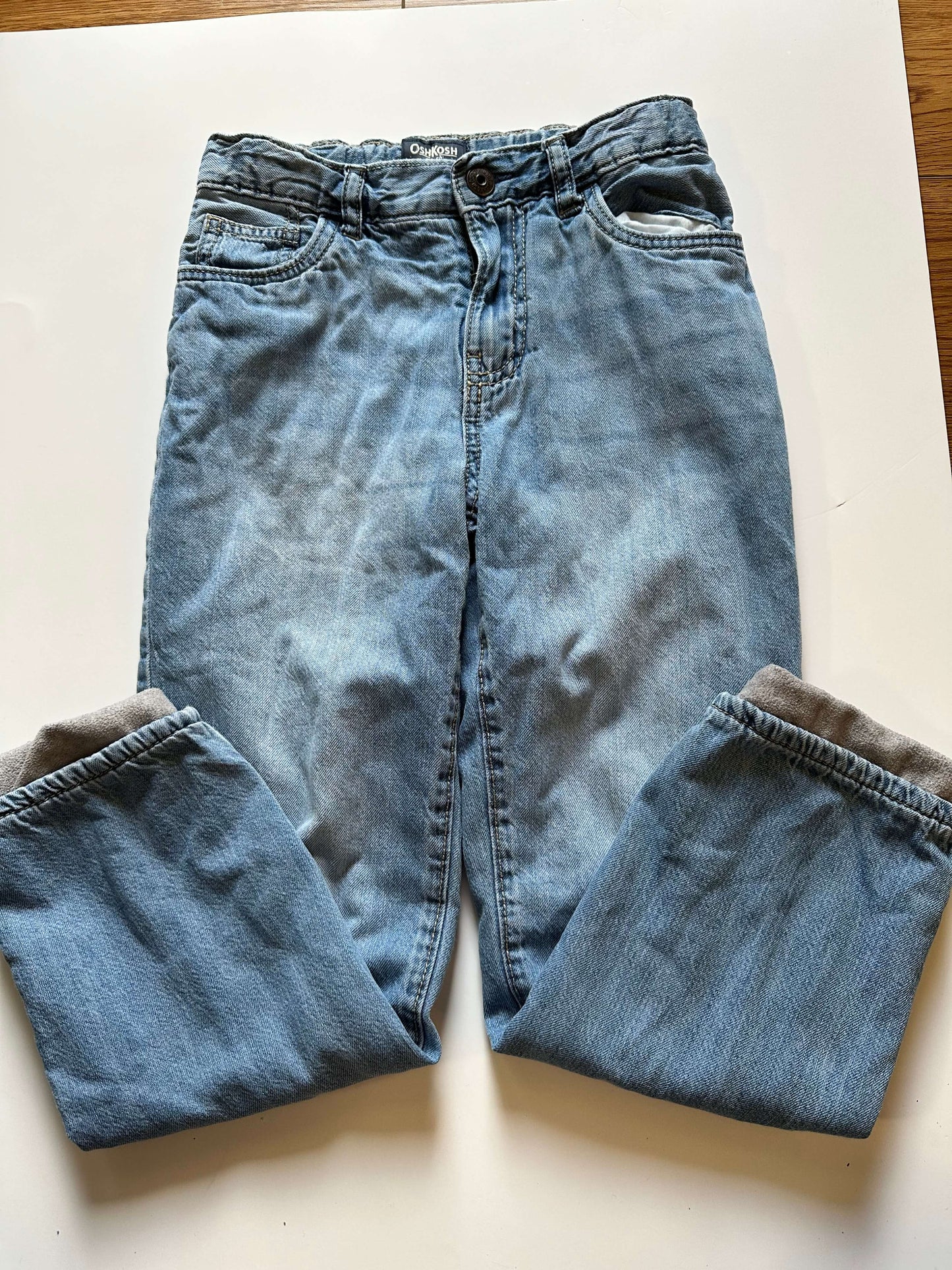 Fleece lined jeans 8A Osh Kosh, Kids 7 & 8