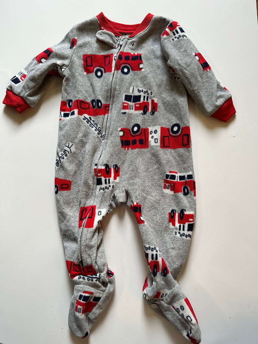 Fire truck onesie 6m, Kids 6 Month (3-6M)