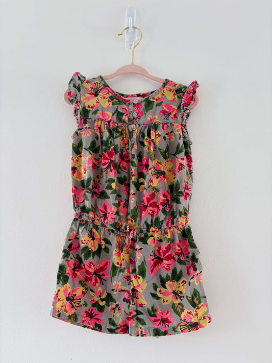 Hawaiian Floral Short Romper Light Weight (3T), Kids 3T