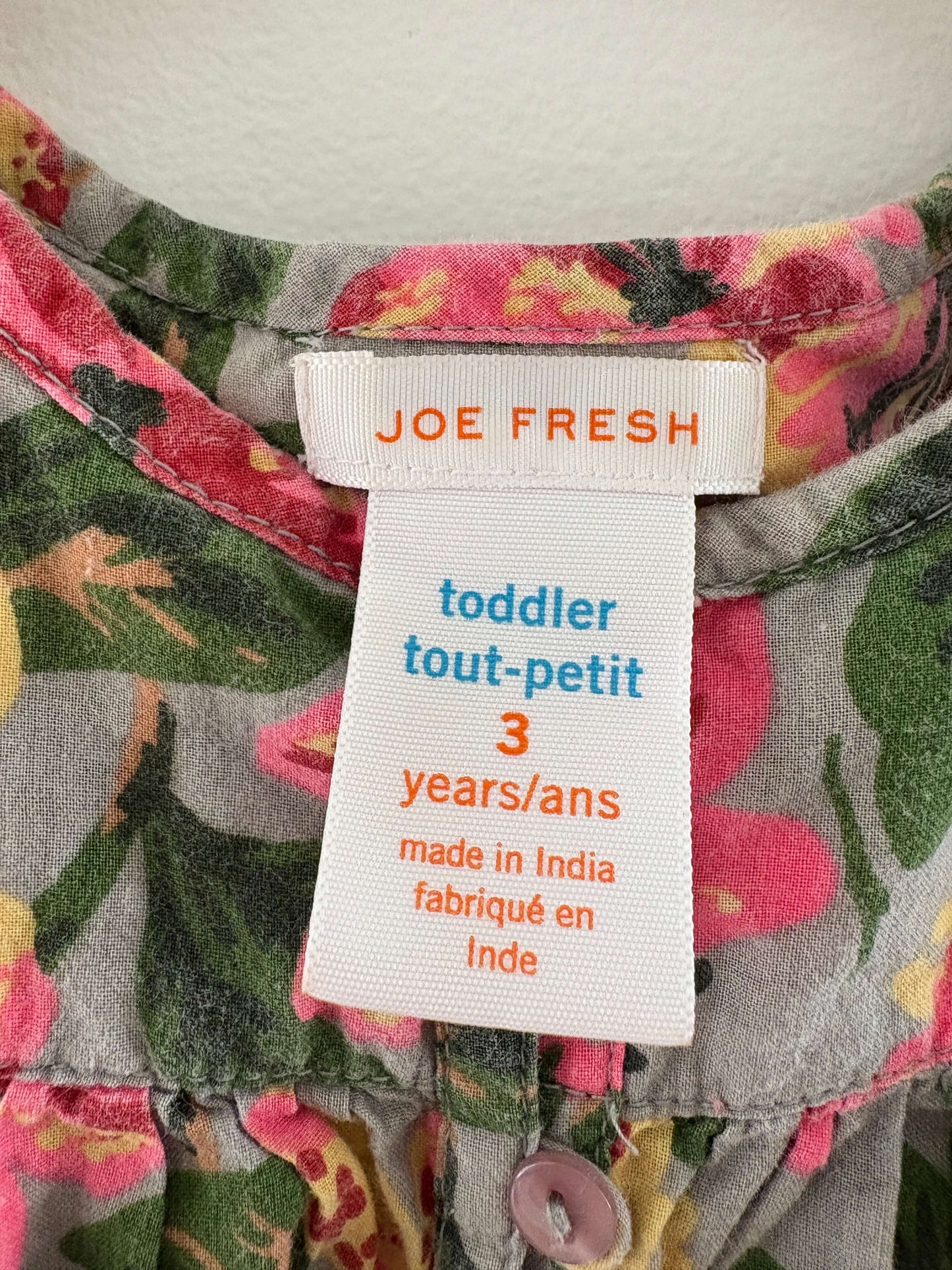 Hawaiian Floral Short Romper Light Weight (3T), Kids 3T