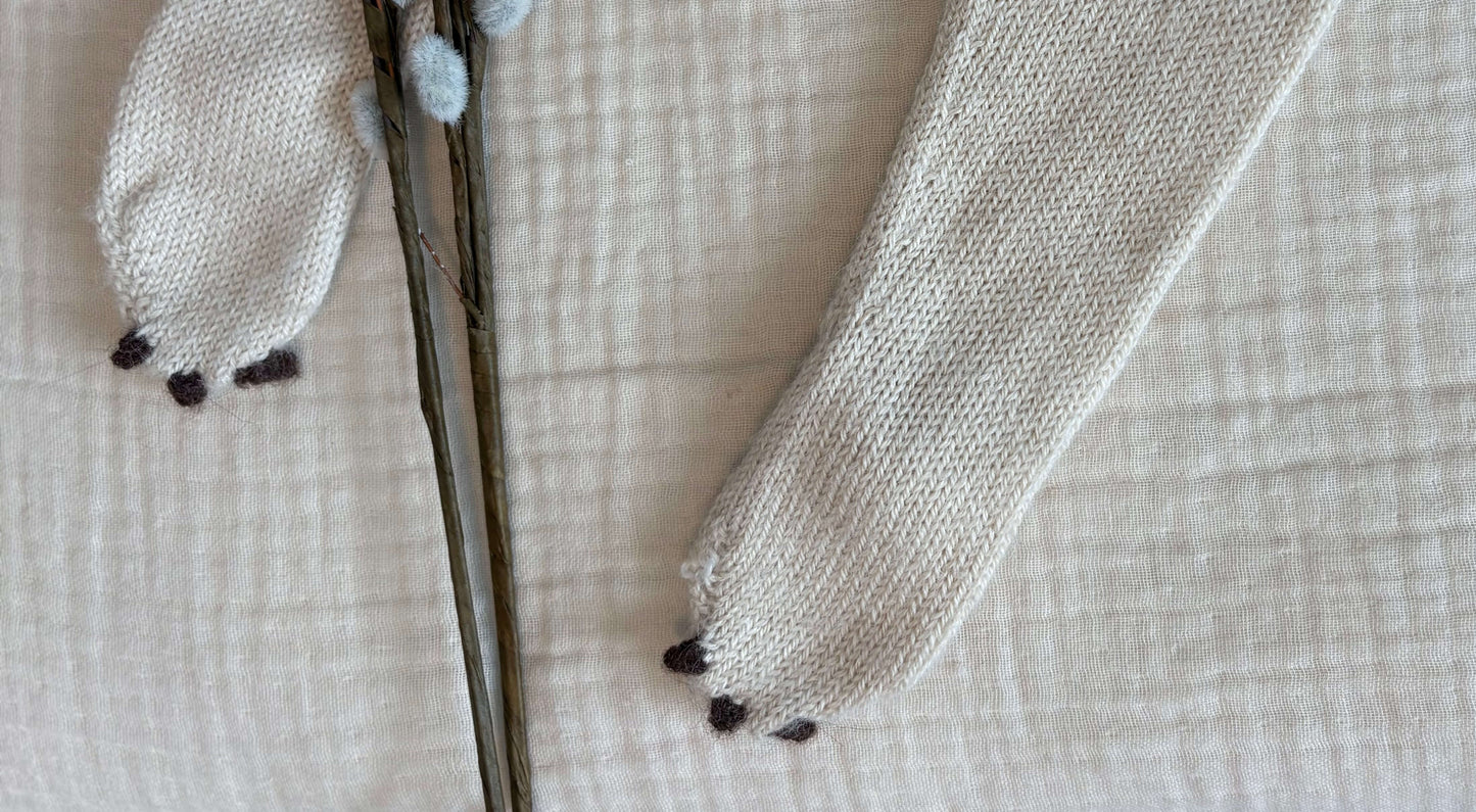 Oeuf 3 Months Baby Footie Jumper 100% Baby Alpaca Wool [Handmade, Fair Trade Women's Collective] Purchase Price: $126), Kids 3 Month (0-3M)