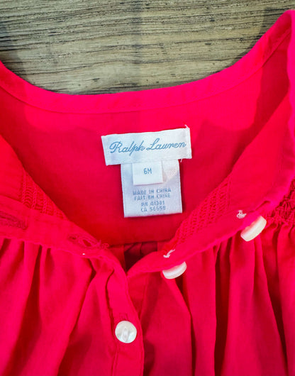 Ralph Lauren Baby Summer Set, Kids 6 Month (3-6M)