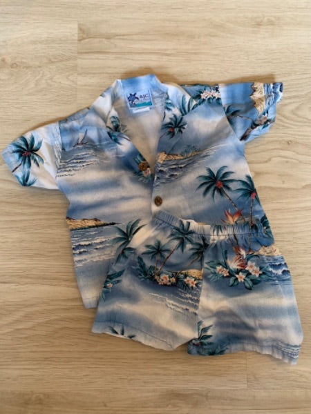 Hawaiian outfit 6m , Kids 6 Month (3-6M)