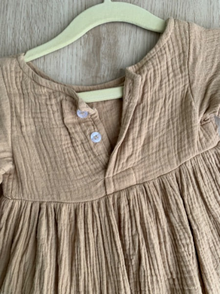 Tan girls dress 2T, Kids 2T