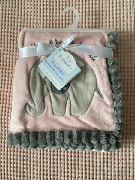 Brand New Soft Pink Baby Blanket