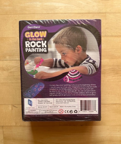 Glow in the Dark Rock Painting Kit