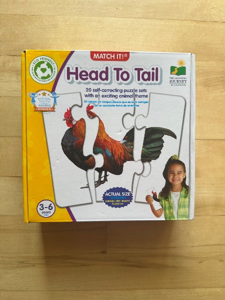 Head to Tail Animal Puzzle