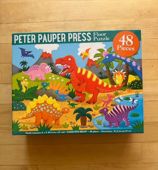 Peter Pauper Press Dinosaur Puzzle