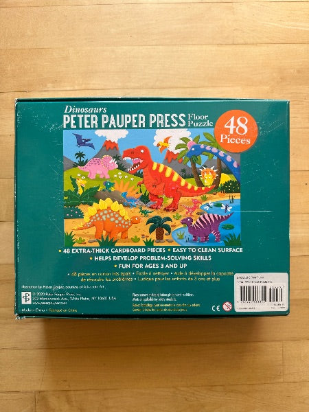 Peter Pauper Press Dinosaur Puzzle