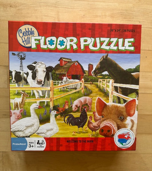 Cobble Hill Farm Floor Puzzle (36)