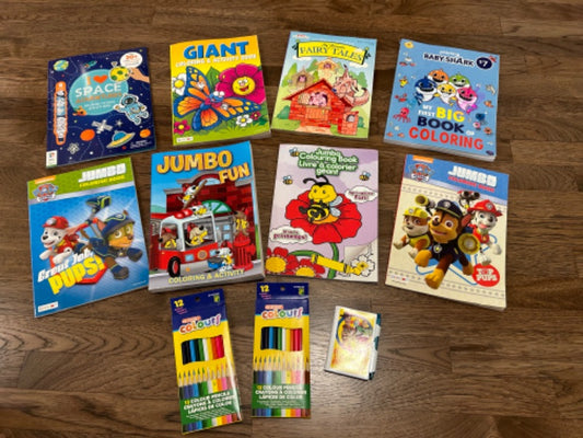 Colouring books bundle - some slightly used