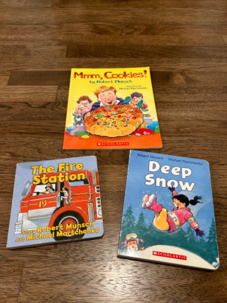 Robert Munsch x 3 books