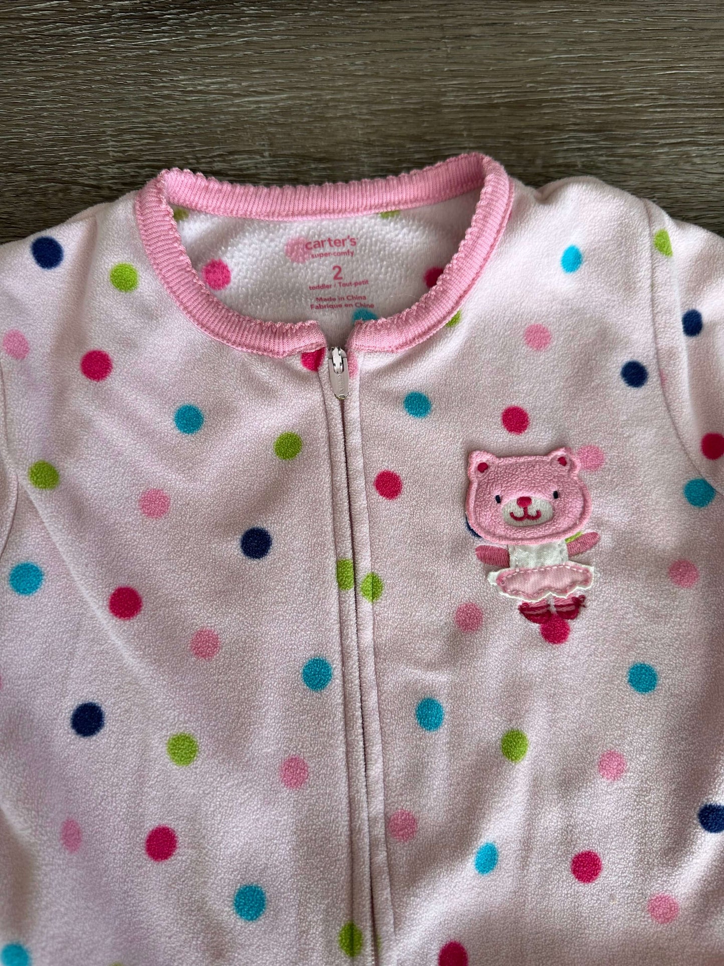3 Fleece Pajamas, Carter’s and Children’s Place, 2T, Kids 2T