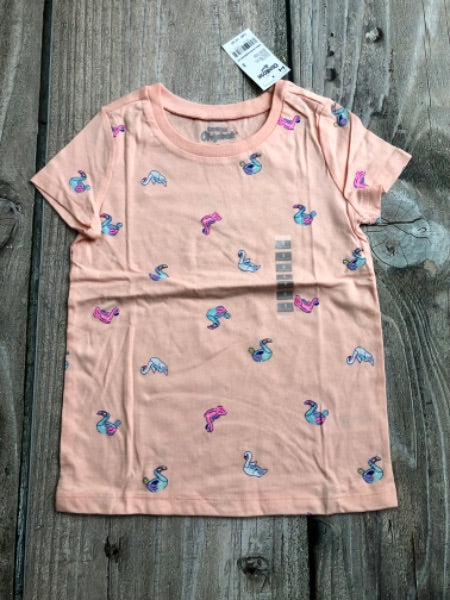 Osh Kosh size 5 girls floatie tshirt, brand new with tags