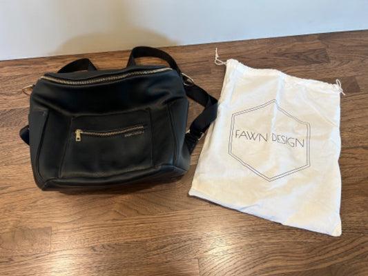 Fawn Design Diaper Bag - Black Gold