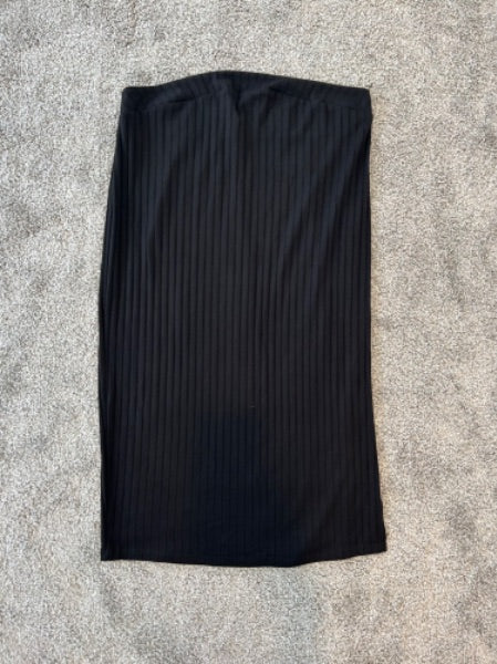 Stork & babe maternity midi skirt size large , Maternity L (12-14)