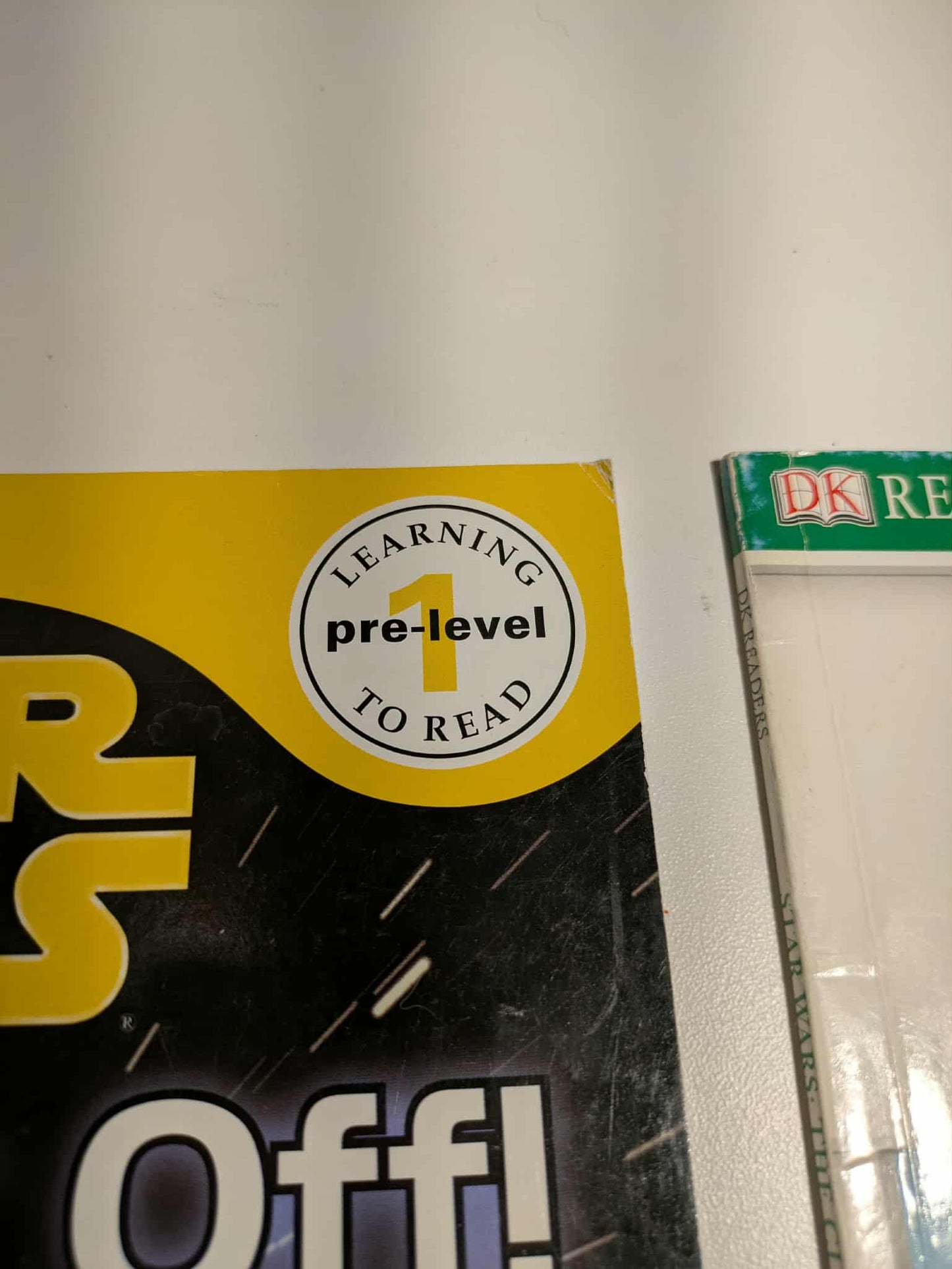 Star wars DK Readers level 1 and 2 books (Blast off & The clone wars)