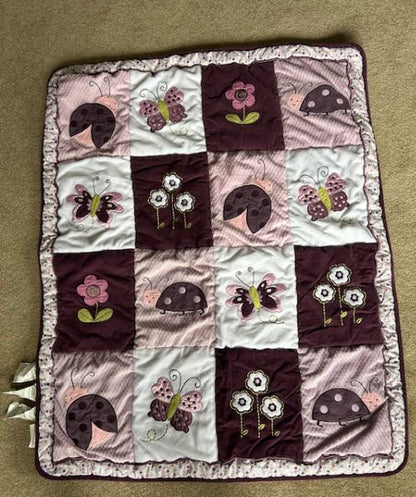 Baby Floor Play Blanket  or Quilt for Kids by Lambs & Ivy