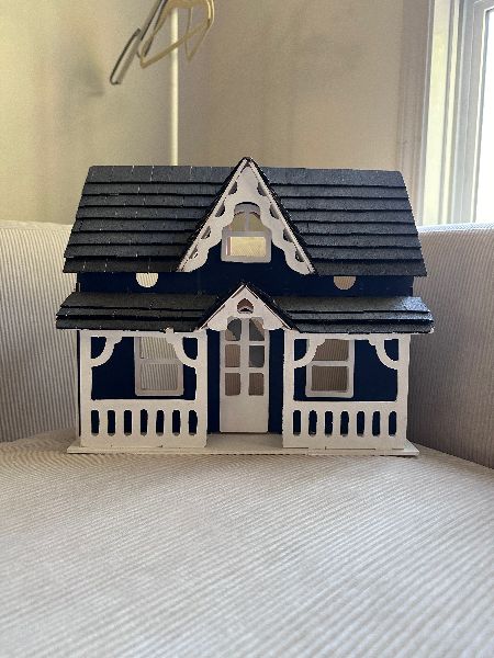 Wooden doll house