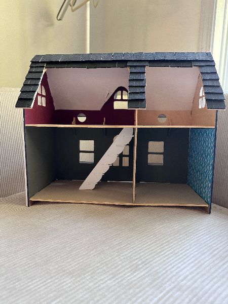 Wooden doll house