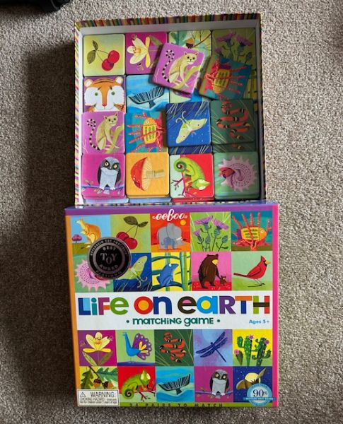 Life on Earth Memory and Matching Game