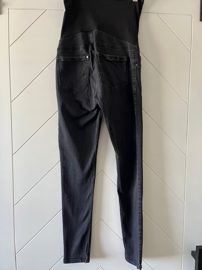 Skinny Black Maternity Jeans, Motherhood Maternity, Size Small, Maternity S (4-6)