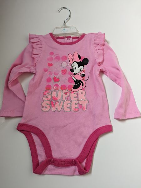 Minnie mouse onesie  9-12 months NWOT pink, Kids 12 Month (9-12M)