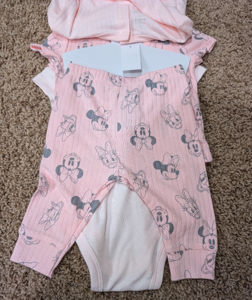 Disney Baby, Minnie & Daisy 4 Piece Pack, Brand New, Kids 6 Month (3-6M)