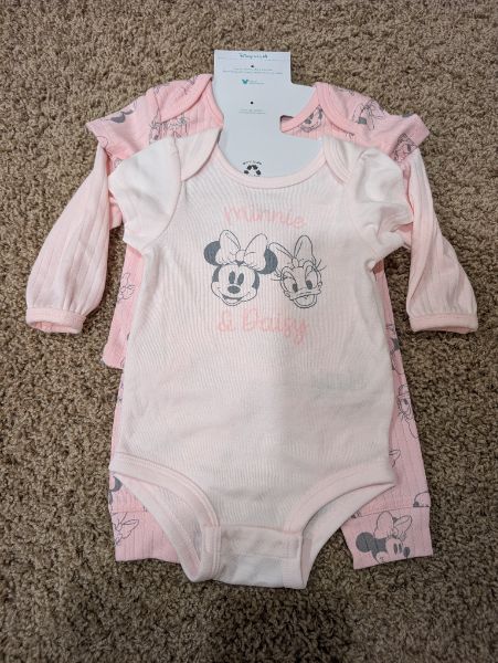 Disney Baby, Minnie & Daisy 4 Piece Pack, Brand New, Kids 6 Month (3-6M)