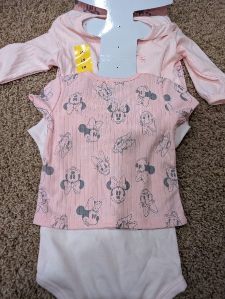 Disney Baby, Minnie & Daisy 4 Piece Pack, Brand New, Kids 6 Month (3-6M)