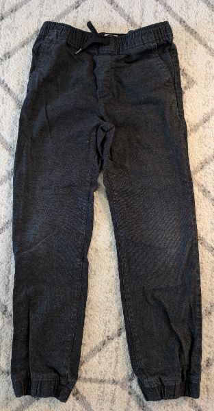 Charcoal Grey Casual Pants-Size 10/12, Kids 10 (medium)