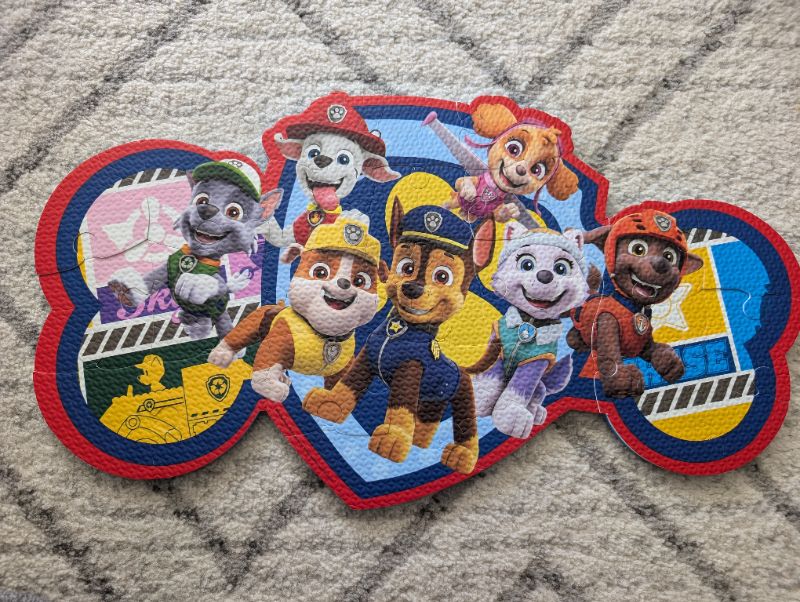 Paw Patrol, 25 Piece Foam Puzzle