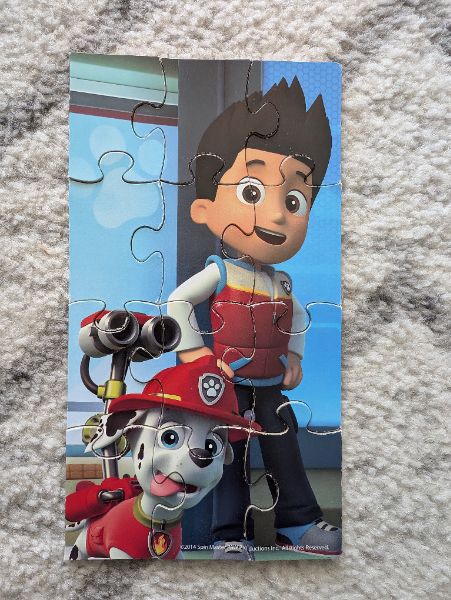 7 Pack Paw Patrol Puzzles