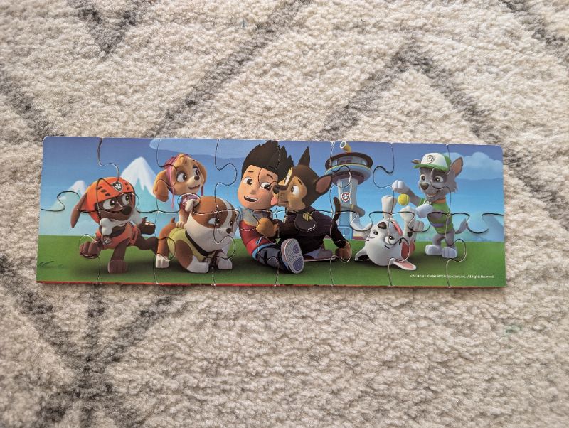 7 Pack Paw Patrol Puzzles