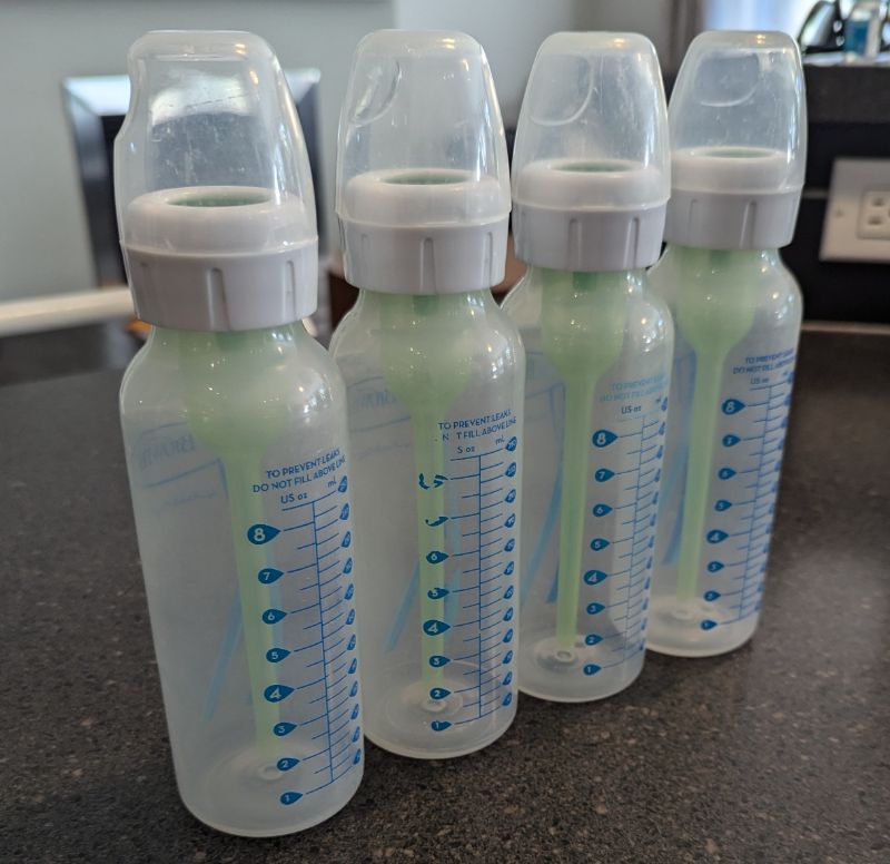 Dr Brown's, Aventi, & Medela bottles