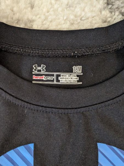 Under Armour Shorts Set, 18M, Blue & Black, Kids 18 Month (12-18M)