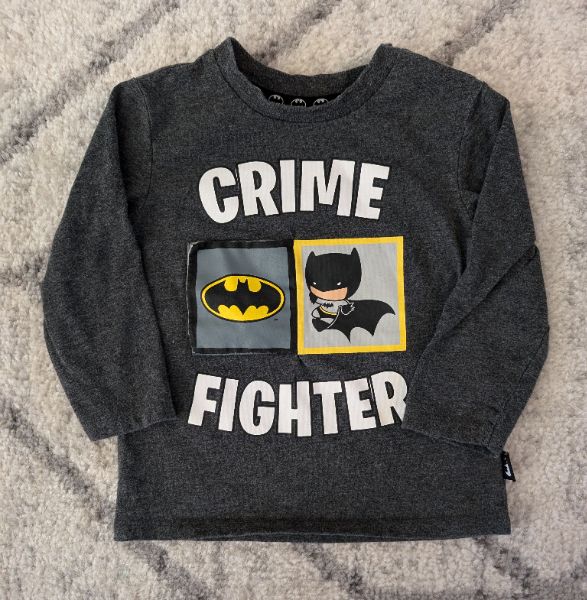 Harry Potter & Batman Long Sleeve Shirts, 2T, Kids 2T