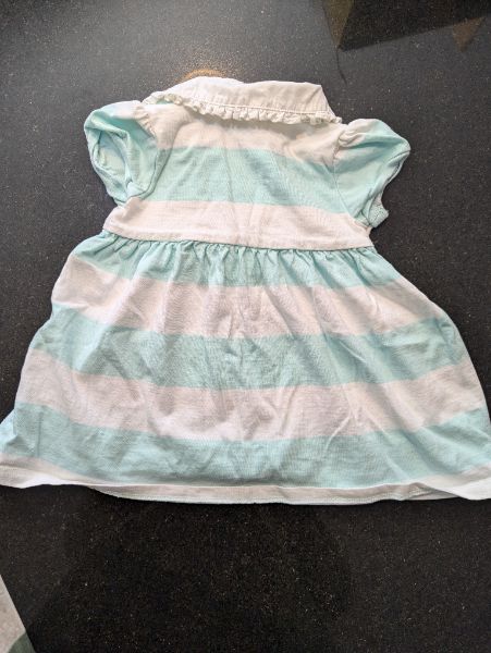 Ralph Lauren Blue Striped Summer Dress - 18M, Kids 18 Month (12-18M)