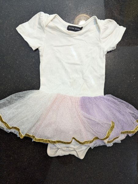 Olivia Rose Bodysuit with Tutu, Kids 18 Month (12-18M)
