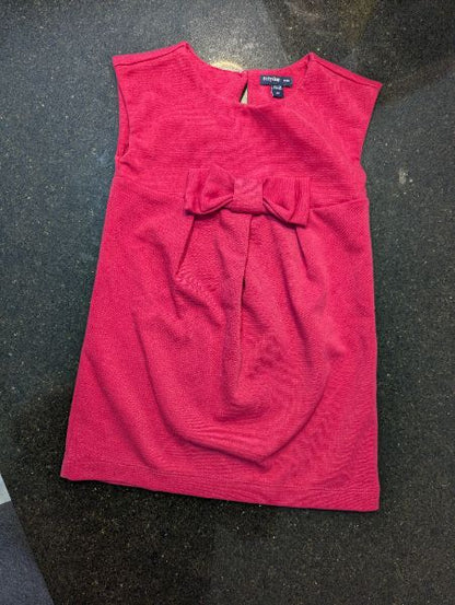 Baby Gap Pink Sleeveless Dress with Bow - 2T, Kids 2T