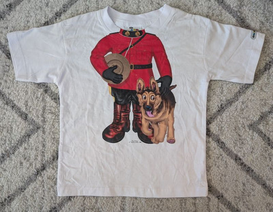 RCMP T-Shirt, Size 4T, Kids 4/4T