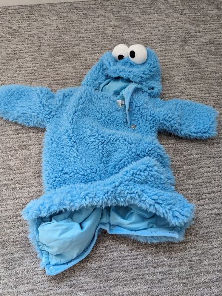 Cookie Monster Costume 0-6 mo. Pottery Barn