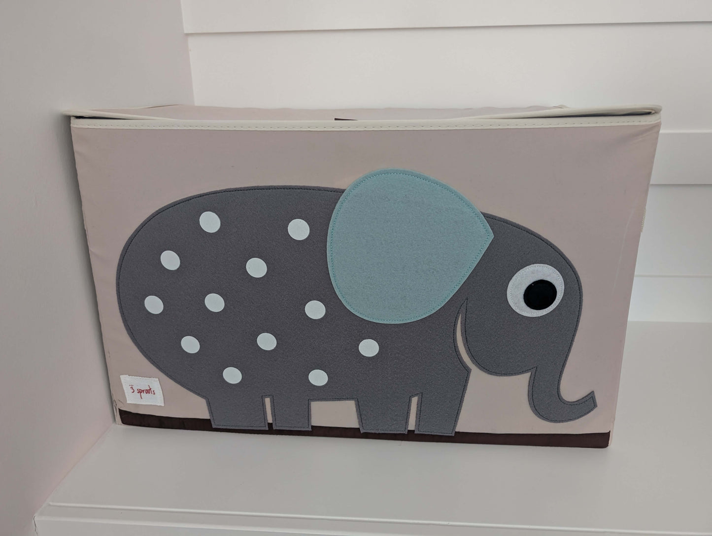 3 Sprouts Large Toy Chest Elephant