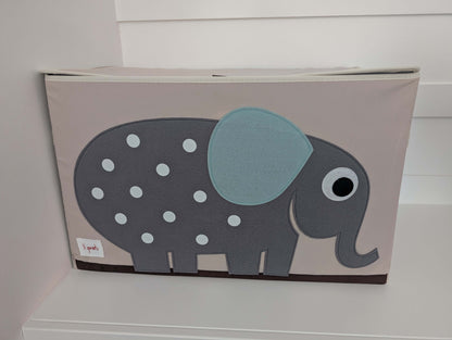 3 Sprouts Large Toy Chest Elephant