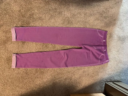 Purple Pants. 4Ever Free. Size 10-12.