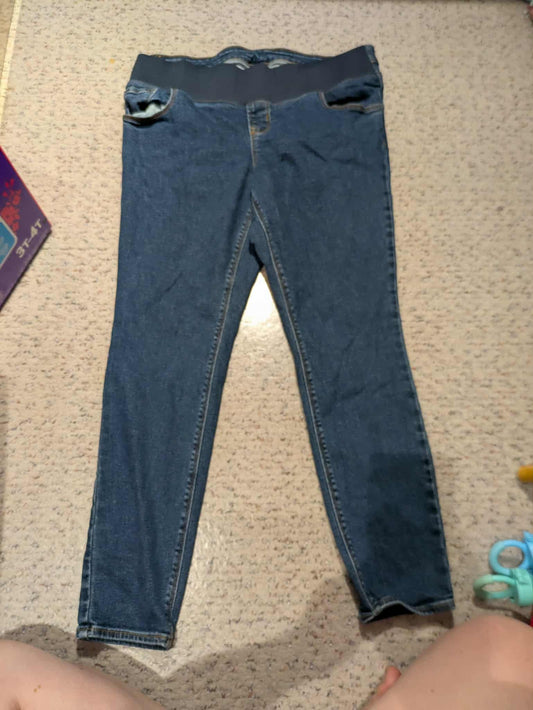 Old navy maternity Rockstar super skinny jeans - size 14 , Maternity L (12-14)